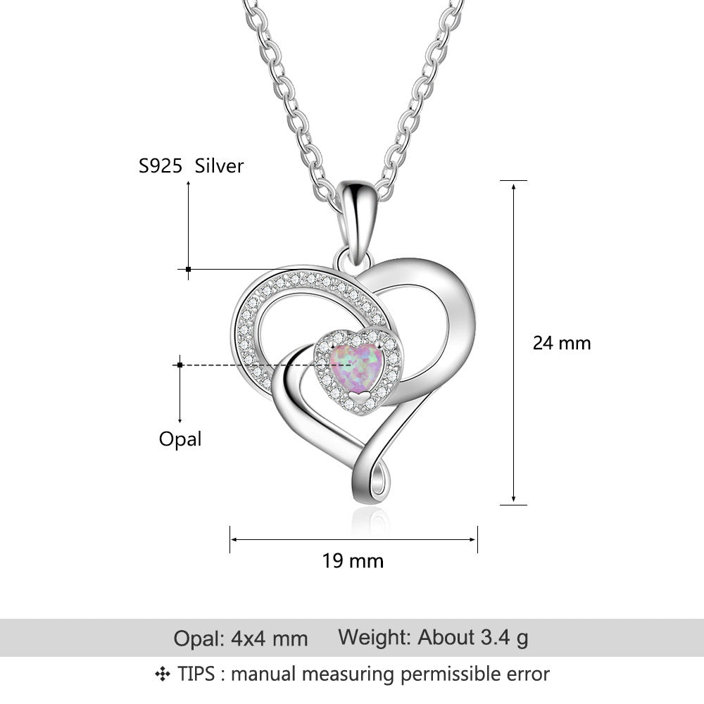 Silver Personalized Necklace
