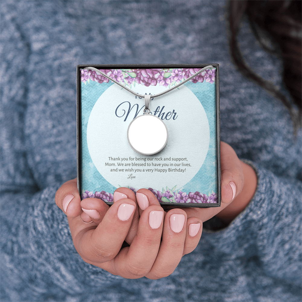 Personalized Circle Necklace