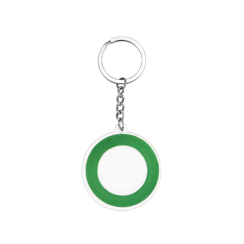 Triangle Square Keychain