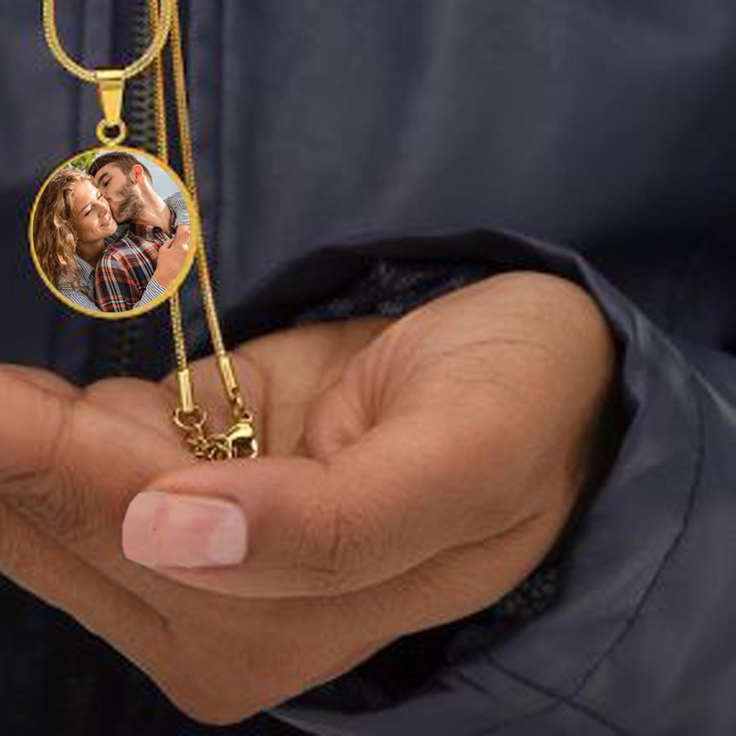 Personalized Circle Necklace