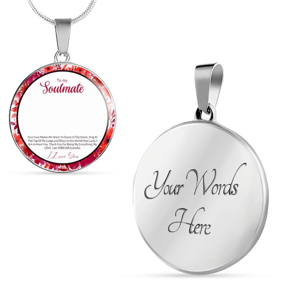 Personalized Soulmate Circle Necklace