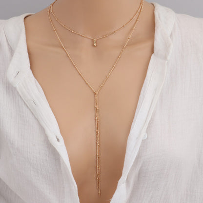 Simple necklace retro necklace