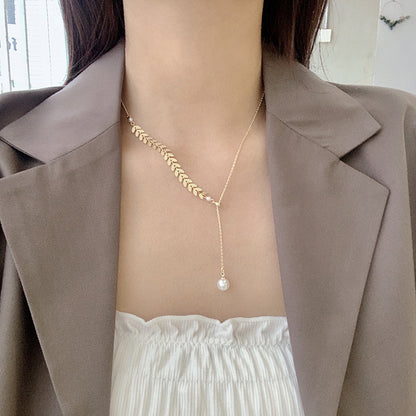 Wheat Ear Clavicle Chain