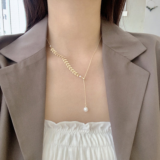 Wheat Ear Clavicle Chain