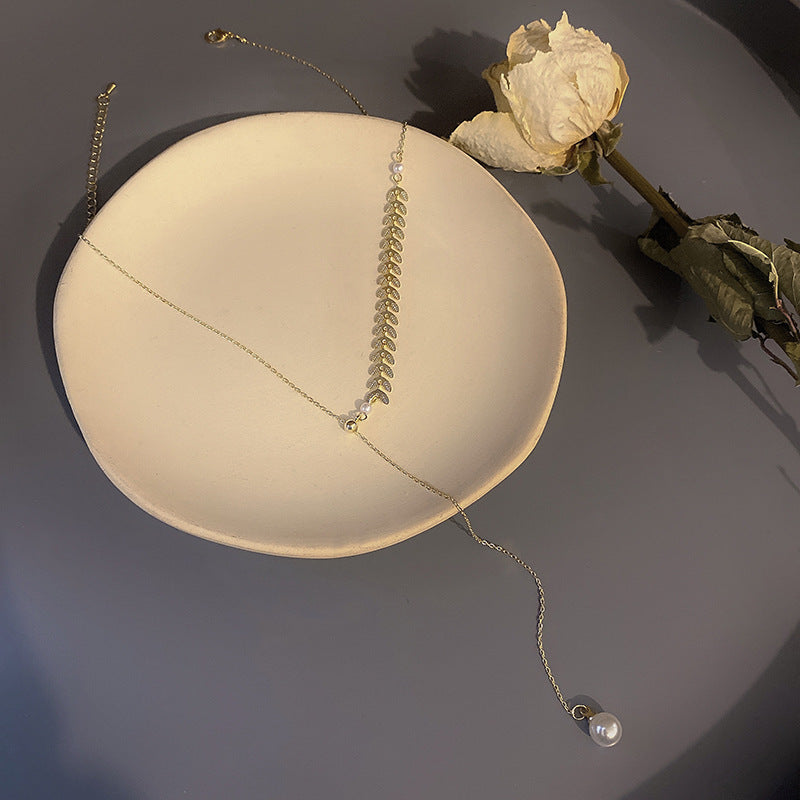 Wheat Ear Clavicle Chain