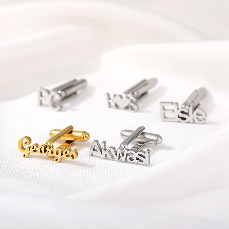 Custom-Made Vintage Name Cuff Nail Commemorative Jewelry