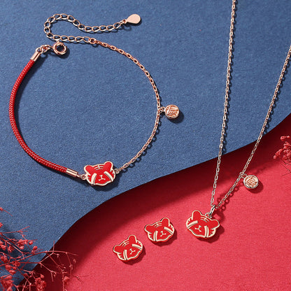 Zodiac Tiger Transport Ear Jewelry