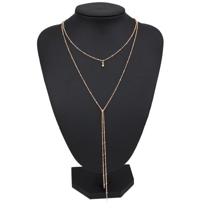 Simple necklace retro necklace