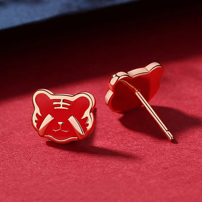 Zodiac Tiger Transport Ear Jewelry