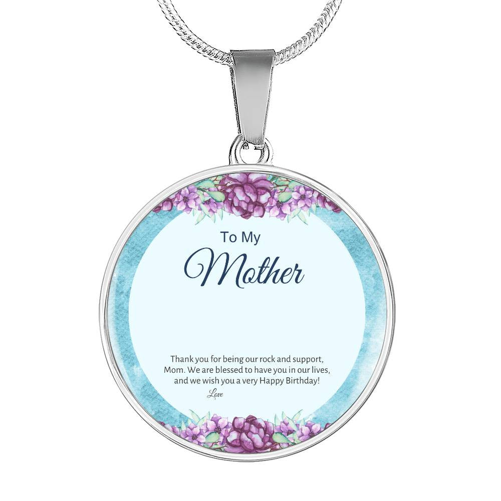 Personalized Circle Necklace