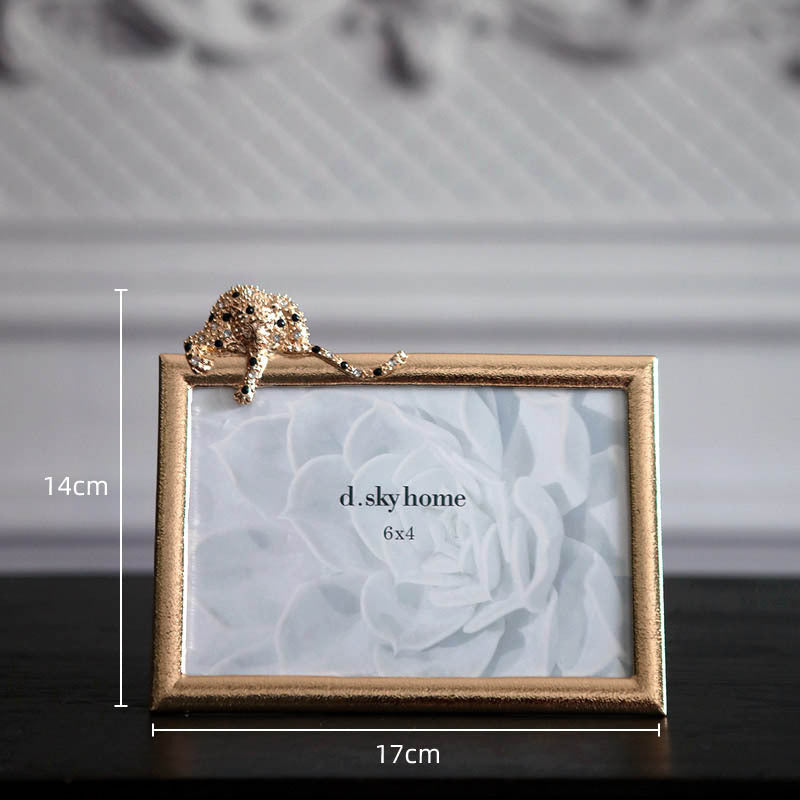Modern Light Luxury Alloy Photo Frame