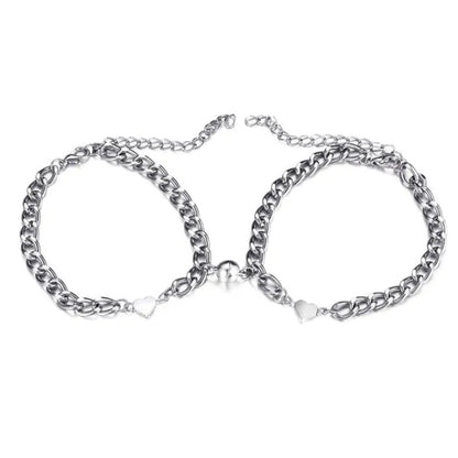 Magnet Love Suction Bracelet Couple