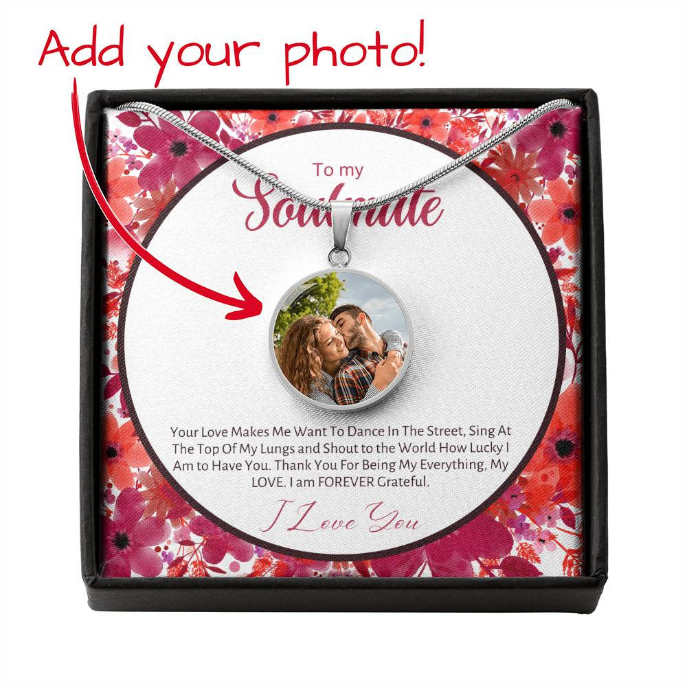 Personalized Soulmate Circle Necklace