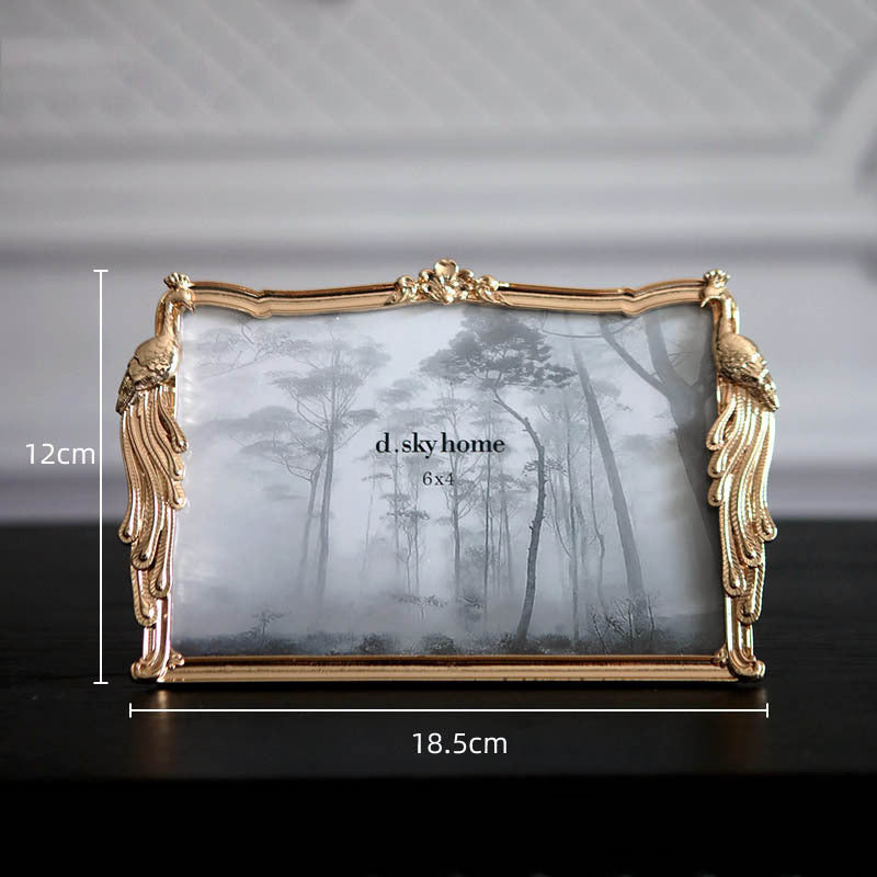 Modern Light Luxury Alloy Photo Frame