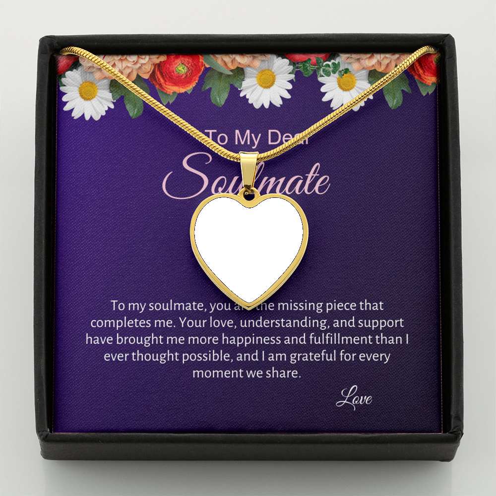 Personalized Heart Necklace