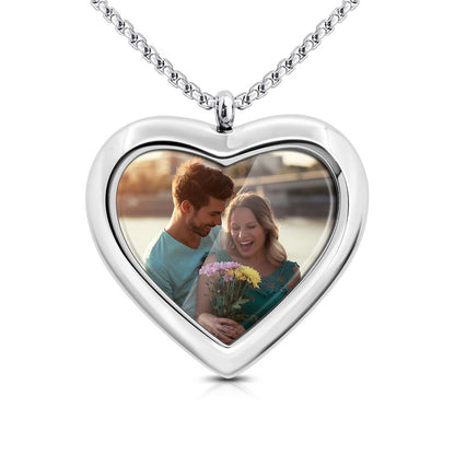 Custom Memory Photo Frame Necklace