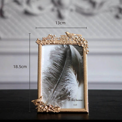 Modern Light Luxury Alloy Photo Frame