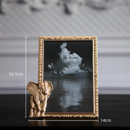 Modern Light Luxury Alloy Photo Frame