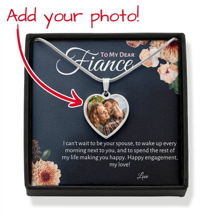 Fiance Heart NecklaceFiance Heart Necklace