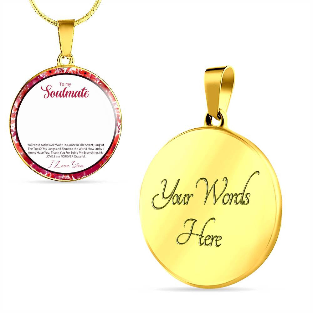 Personalized Soulmate Circle Necklace