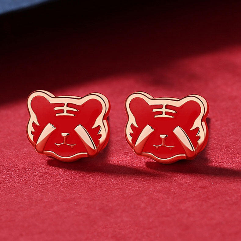 Zodiac Tiger Transport Ear Jewelry