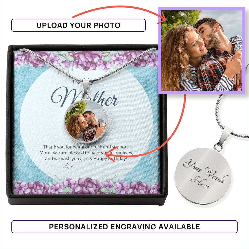 Personalized Circle Necklace