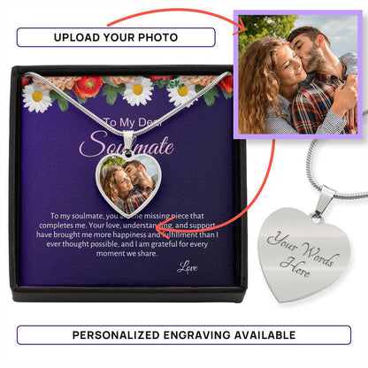 Personalized Heart Necklace