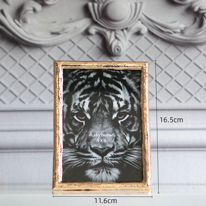 Modern Light Luxury Alloy Photo Frame