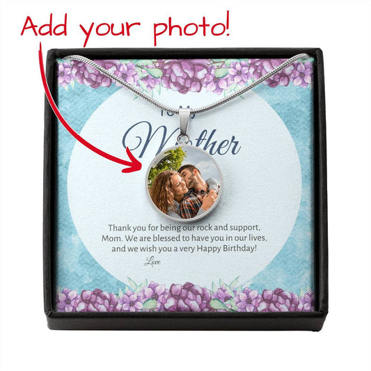 Personalized Circle Necklace