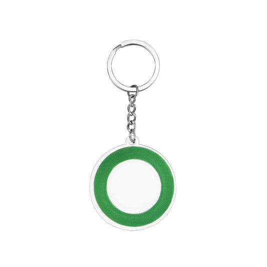 Triangle Square Keychain