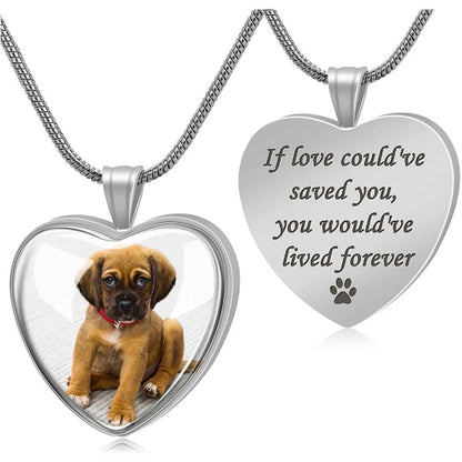 Custom Memory Photo Frame Necklace