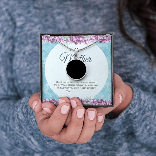 Personalized Circle Necklace