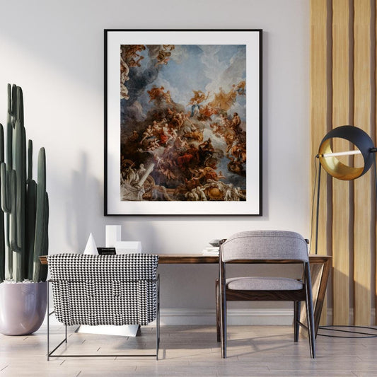 Gray Minimalist Luxury Art Wall Frame | Modern Neutral Wall Decor | Elegant Home Wall Art for Living Room, Bedroom, Office