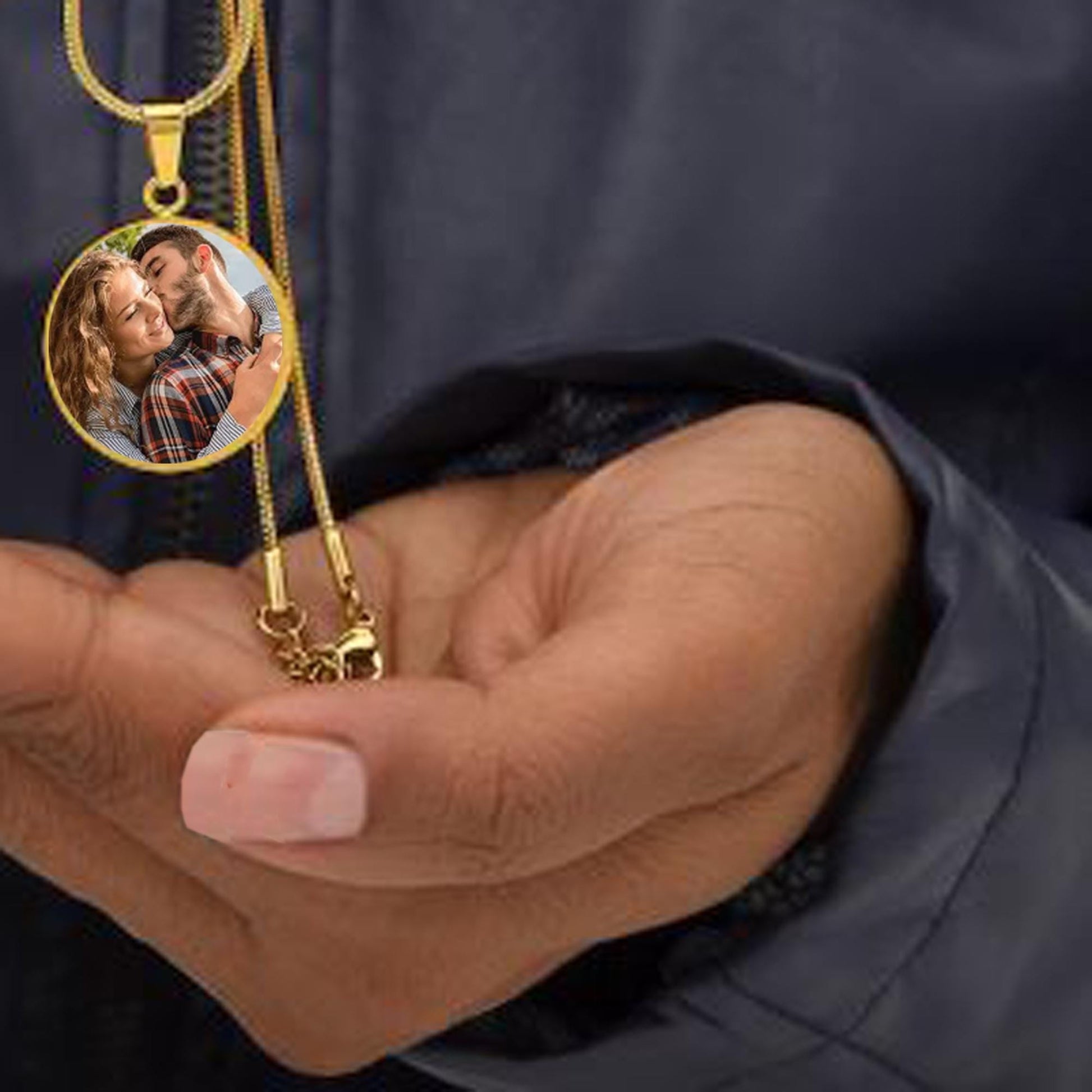 Personalized Circle Necklace